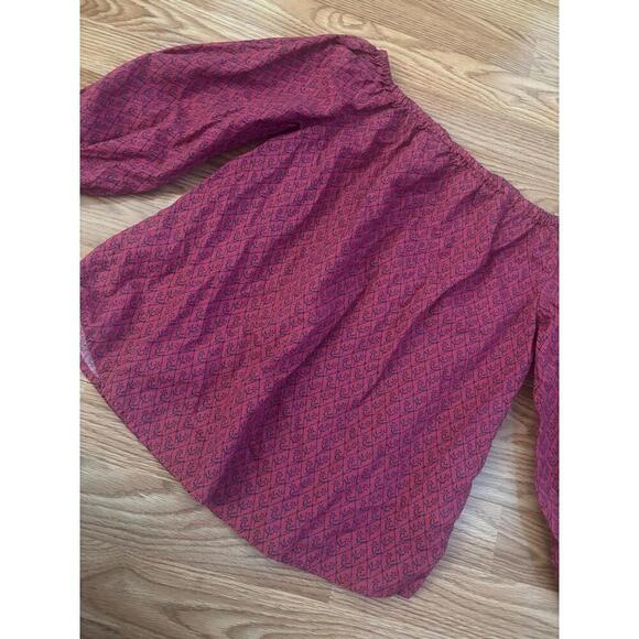 Maeve By Anthropologie Off The Shoulder Top Size Medium - Picture 4 of 9